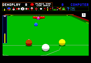 Jimmy White's 'Whirlwind' Snooker screenshot 4 for Sega Mega Drive